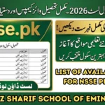 NSSE Phase 2 School List